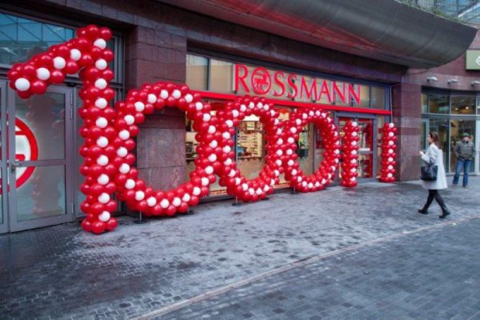 Rossmann ma w Polsce 1000 drogerii i 26-proc. udział w rynku