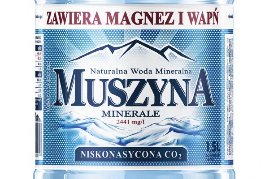 Muszyna Minerale z nową etykietą