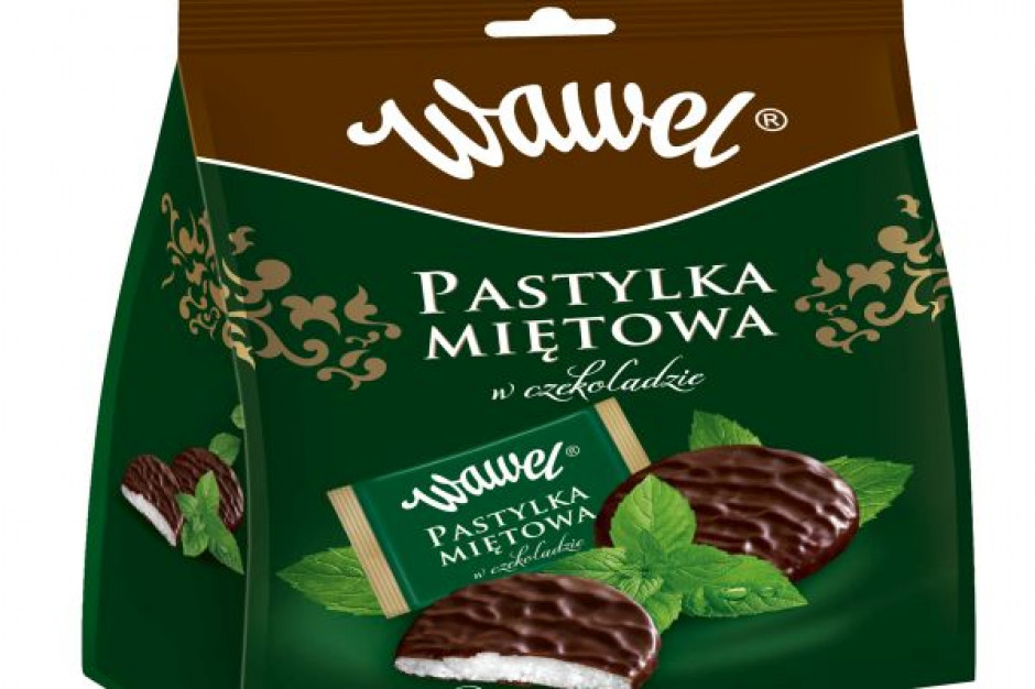 Miętowe pastylki z Wawelu w nowym opakowaniu