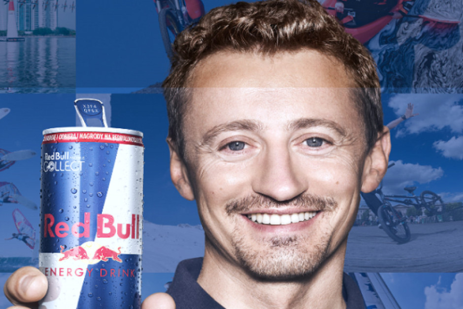 Adam Małysz promuje napój Red Bull