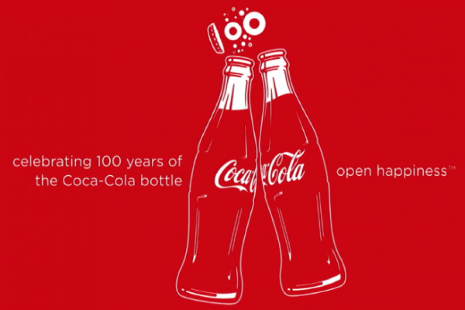 Coca-Cola świętuje stulecie wprowadzenia na rynek swojej charakterystycznej butelki