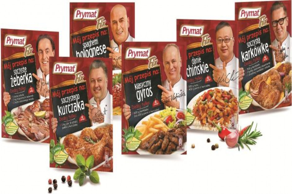 Znani kucharze reklamują przyprawy Prymat