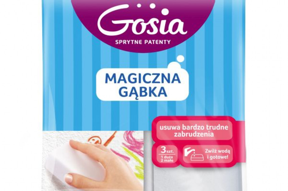 Magiczna gąbka marki Gosia