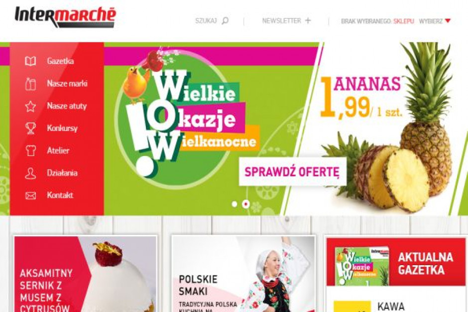 Intermarche wdraża format Le Drive, w ofercie produkty świeże i alkohol
