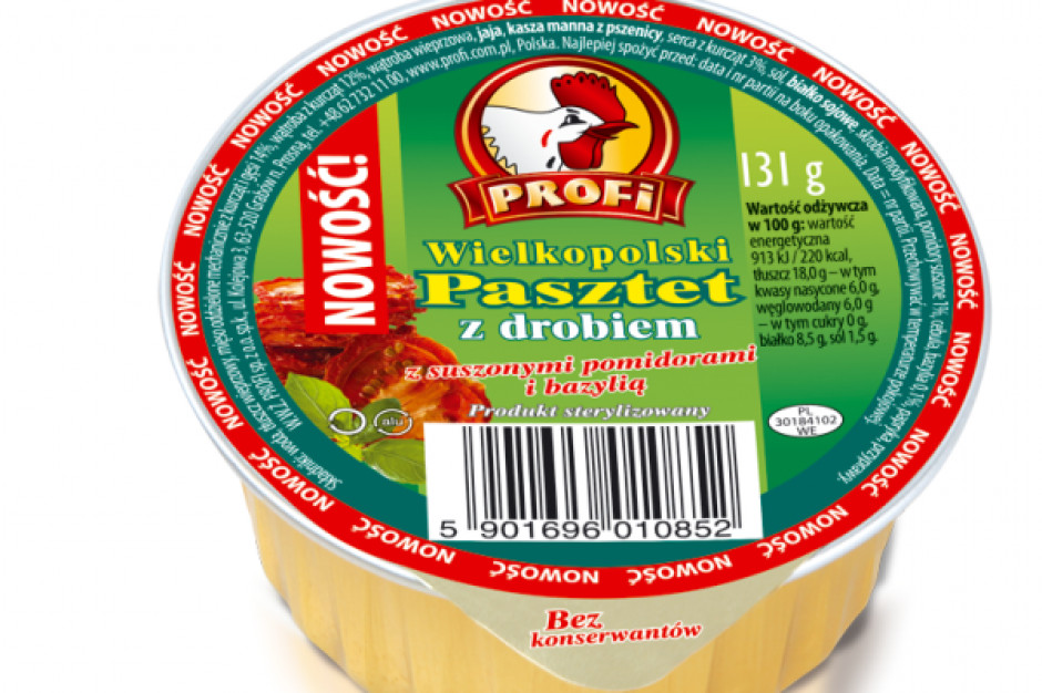 Fot. Profi Profi poszerza gamę Wielkopolskich Pasztetów