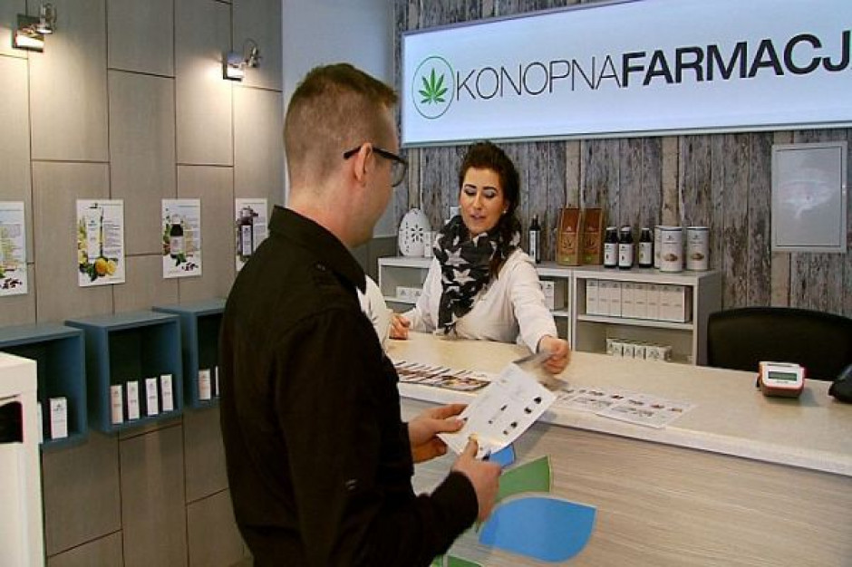 Fot. za tvs.pl W Katowicach ruszył sklep z produktami na bazie konopi