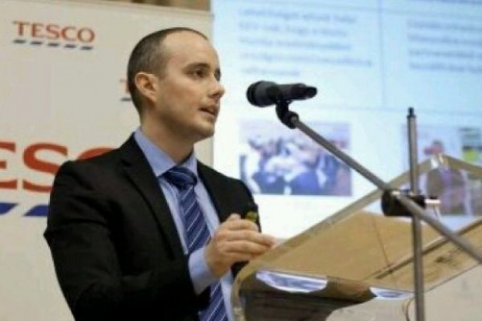 Na zdj. Adam Lendvai, fot. za twitter.com Ekspert Europejskiego Centrum Innowacji Tesco zaczyna pracę w Netto