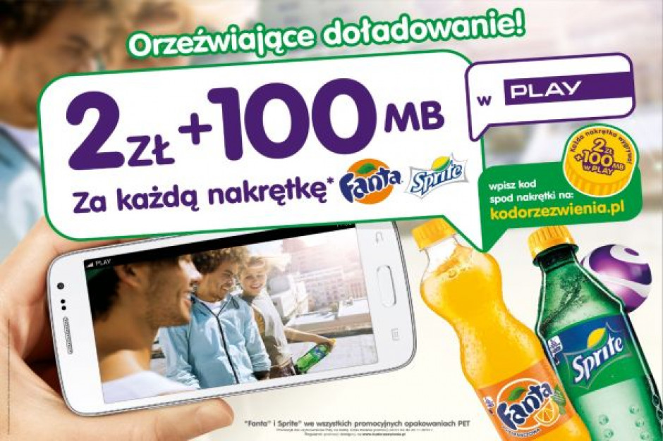 Fot. mat. pras. Wspólna akcja promocyjna napojów Sprite i Fanta
