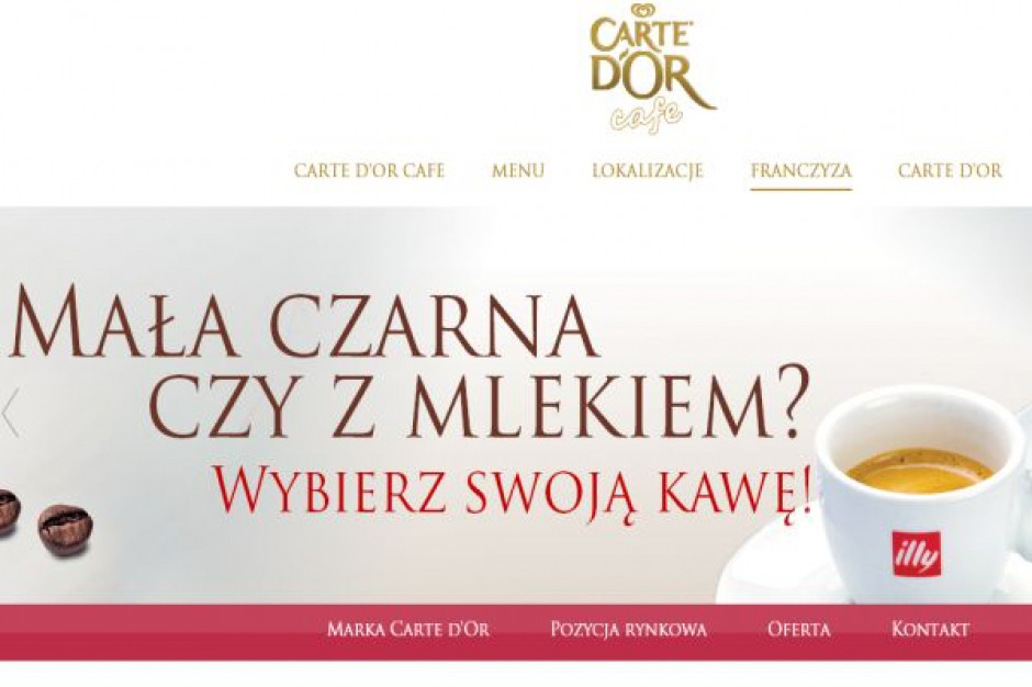 Sieć Carte D'Or Cafe coraz większa
