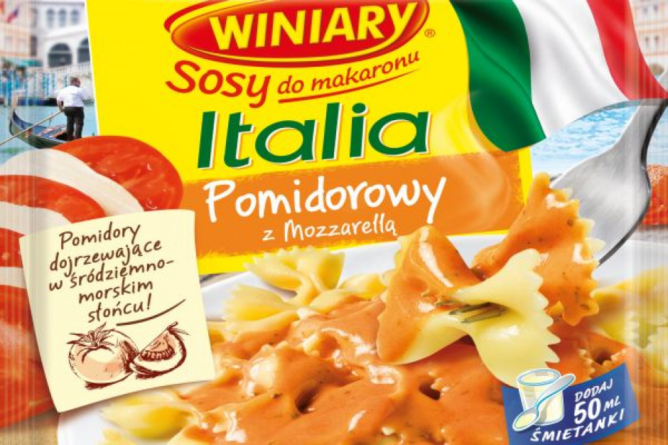 Fot. Winiary Sos Pomidorowy z Mozzarellą Italia Winiary