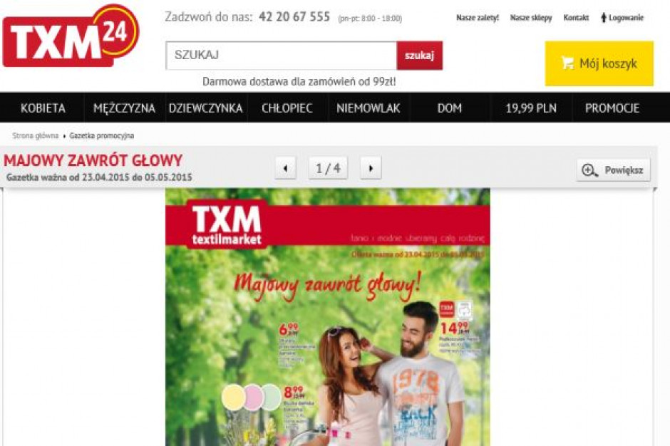 TXM: Reklama w gazetkach handowych zapewnia najlepsze wyniki sprzedażowe
