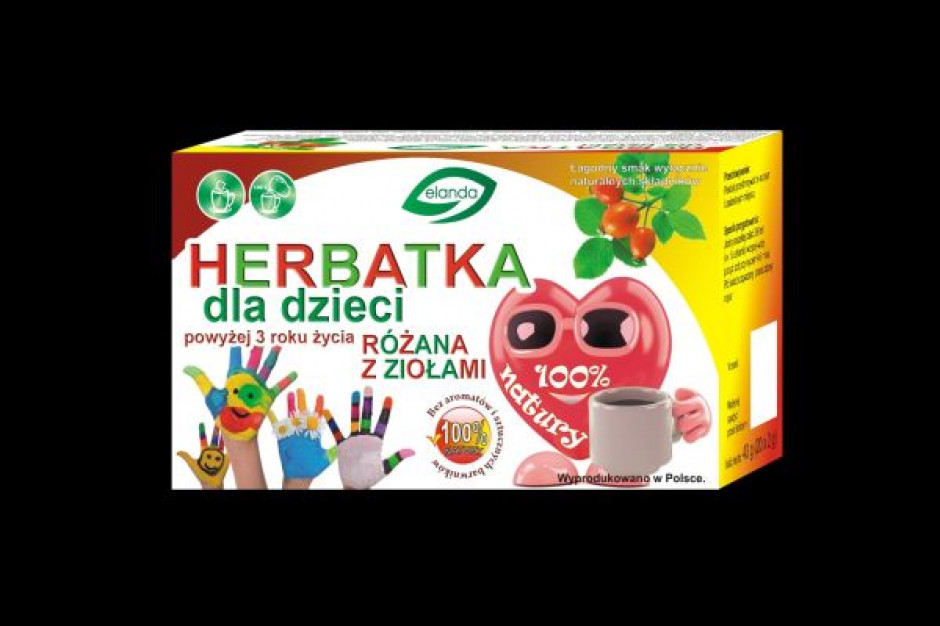Fot. mat. pras. Herbatki dla dzieci Elanda