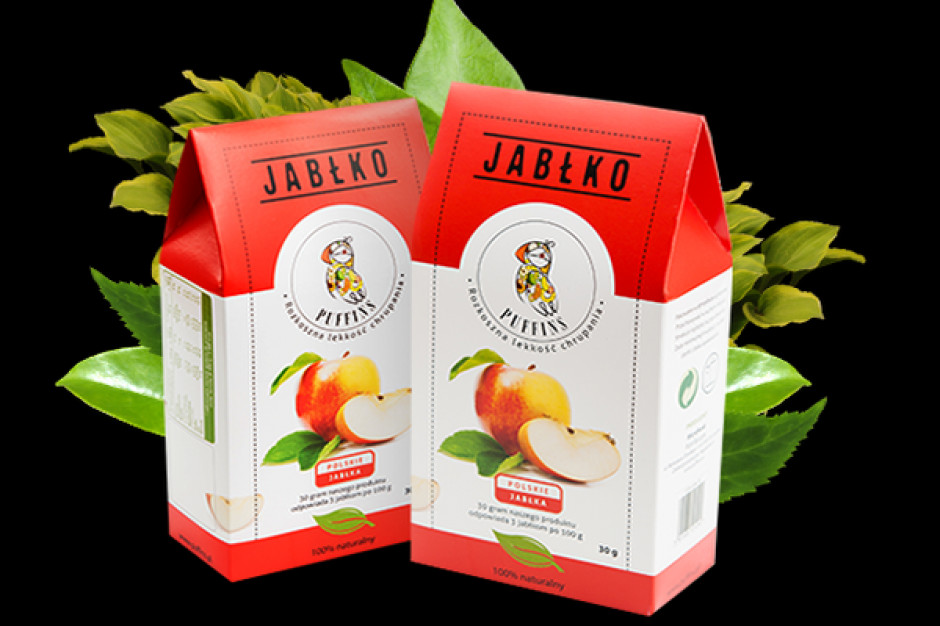 Fot. mat. pras. Jabłka Puffins - 100% Natury