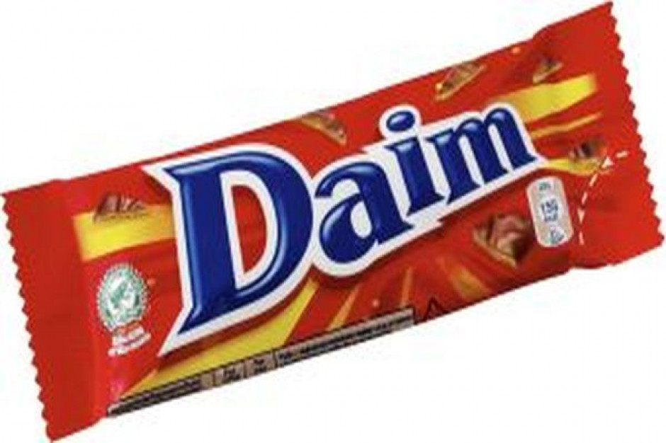 Fot. mat. pras. Karmelowo-czekoladowy baton Daim