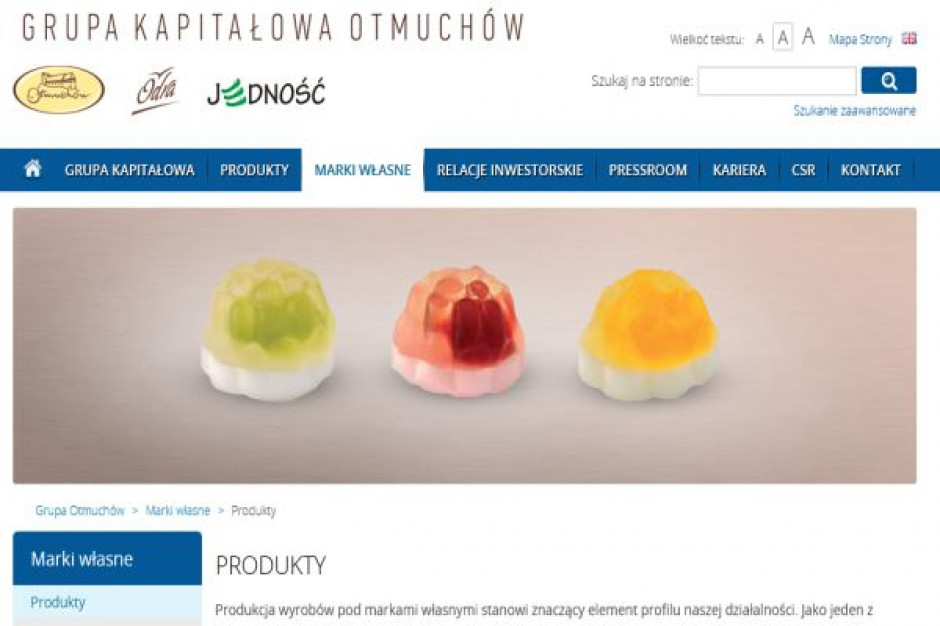 Grupa Otmuchów z 1,3 mln zł zysku netto w I kw. przez mniej intensywne akcje sprzedażowe w sieciach