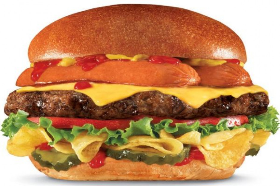 Fot. Bloomberg Burger o wartości energetycznej 1080 kalorii