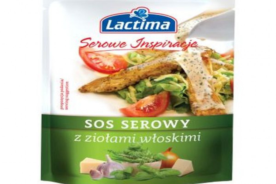 Fot. Lactima Sosy z linii Serowe Inspiracje marki Lactima