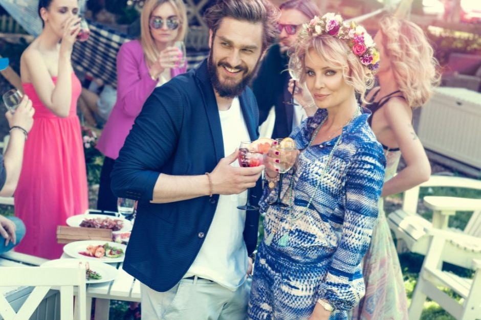 Fot. mat. pras. Celebryci w kampanii nowego produktu firmy Sobieski - Fruits and Wine