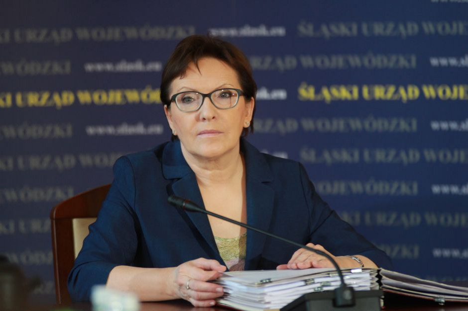 Na zdj. Ewa Kopacz, fot. PTWP Ewa Kopacz kupuje w Biedronce i chwali ofertę sieci