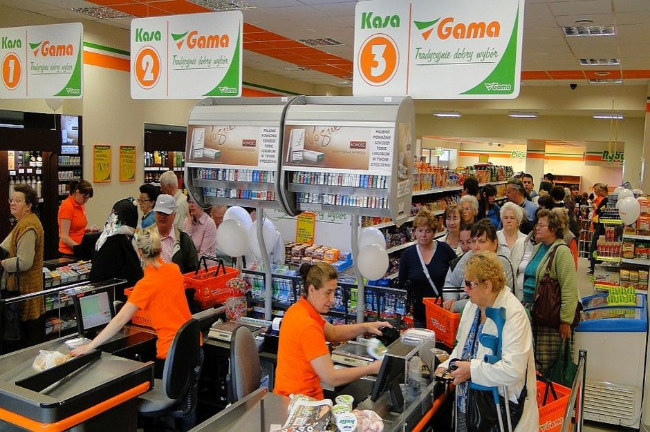 Na zdjęciu sklep sieci Gama, fot. materiały prasowe Eurocash oddaje połowę udziałów w PSD spółdzielniom Społem