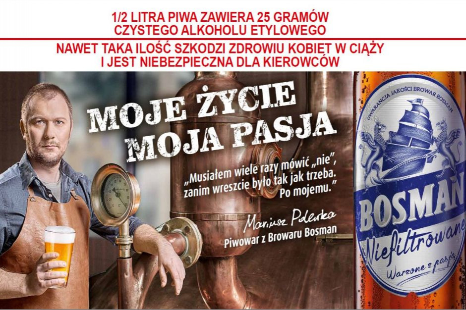 fot. materiały prasowe Bosman Niefiltrowane w nowej odsłonie kampanii „Moje życie. Moja pasja.”