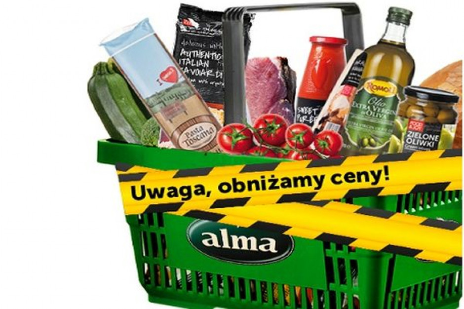 Delikatesy internetowe Alma z nową promocją cenową, fot. almamarket.pl Alma Market zamknęła trzy nierentowne sklepy. Nie wyklucza dalszych działań