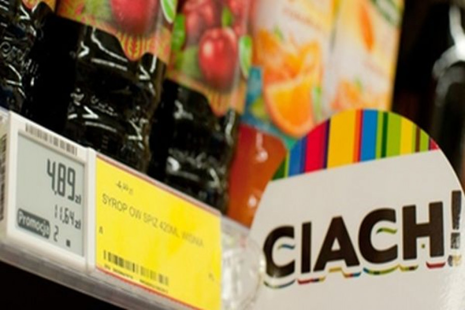 Przykładowe woblery w supermarketach Tesco; fot. www.mojetesco.pl Poradnik: Jak stymulować klientów do zakupu?