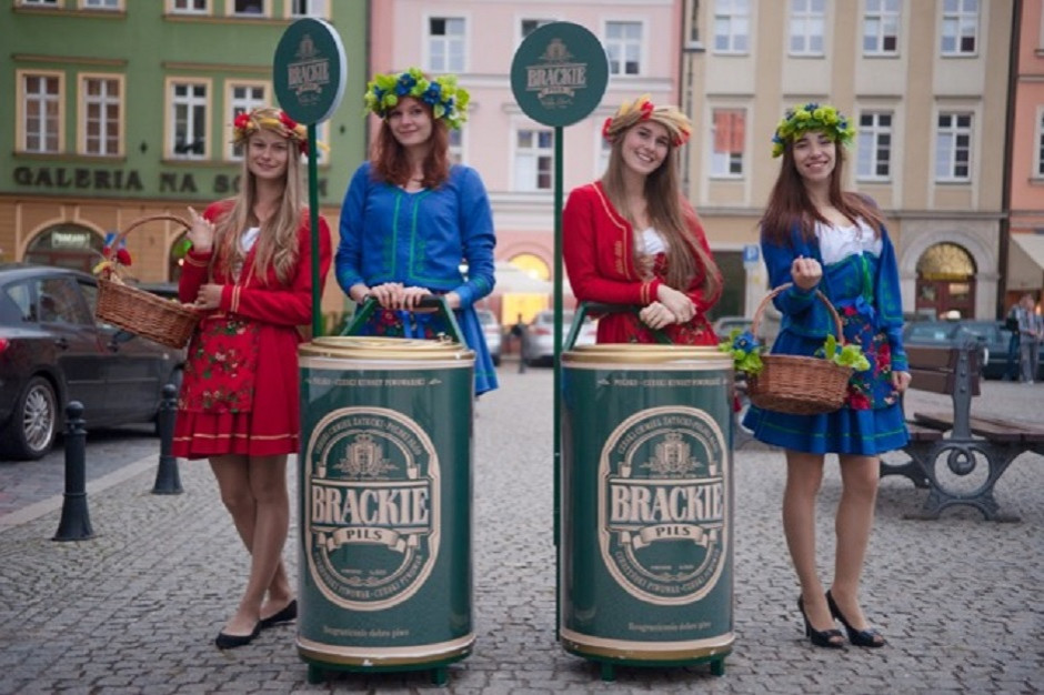 Akcja samplingowa Brackie Pils, fot. mat.pras. Akcja samplingowa nowego piwa w portfolio Grupy Żywiec