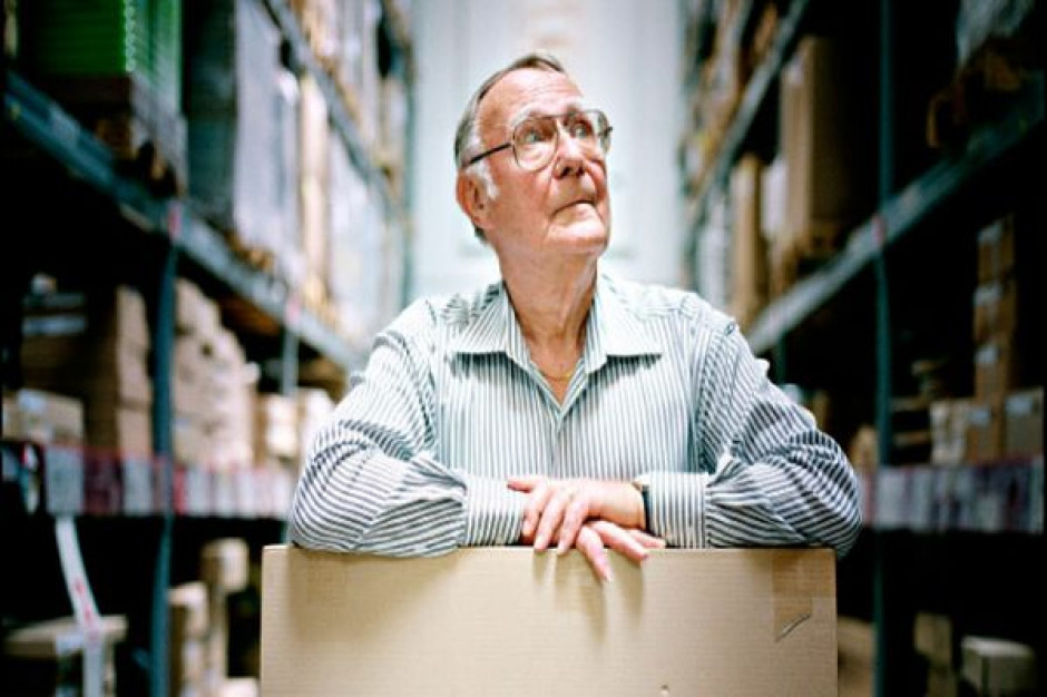 Ingvar Kamprad, założyciel firmy; fot. IKEA Założyciel Ikei zapłacił 6 mln koron podatku