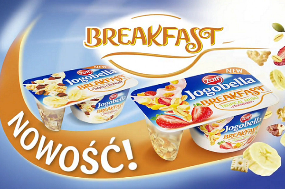 Fot. Zott Polska Zott wspiera sprzedaż jogurtu Jogobella Breakfast