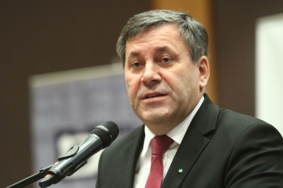Janusz Piechociński; fot. Żelazna Studio Janusz Piechociński ocenia pomysł opodatkowania sieci handlowych (video)