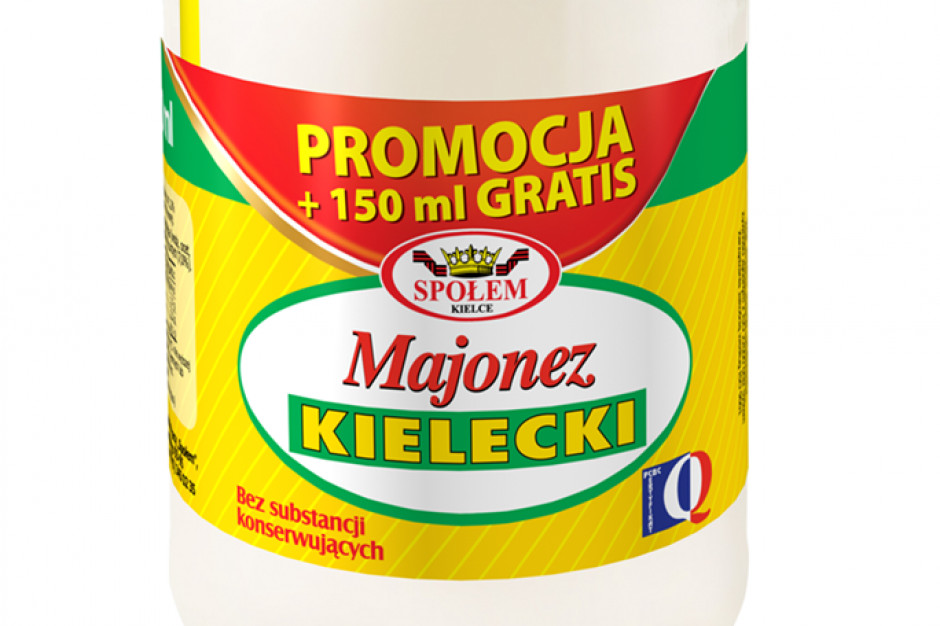 Majonez Kielecki jest reklamowany w TV, fot. WSP Społem Kielecki na Wielkanoc z reklamowym wsparciem