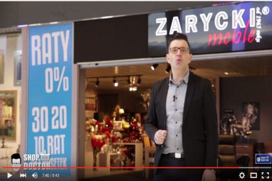 fot. za youtube.com Shop Doctor w sklepie meblowym - zobacz co zrobić, aby zwiekszyć sprzedaż (video)