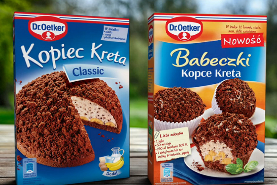Fot. Dr. Oetker Dr. Oetker wspiera sprzedaż ciast Kopiec Kreta
