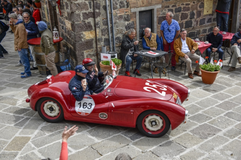 Fot. Polskie Zdroje Cisowianka Perlage partnerem rajdu Mille Miglia