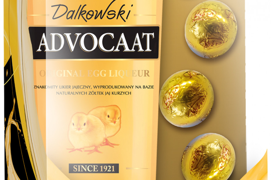 Fot. mat. pras. Likier Dalkowski Advocaat z czekoladkami