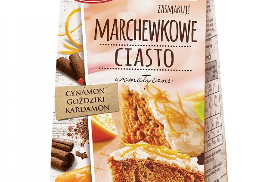 Fot. Delecta Marchewkowe ciasto Delecta