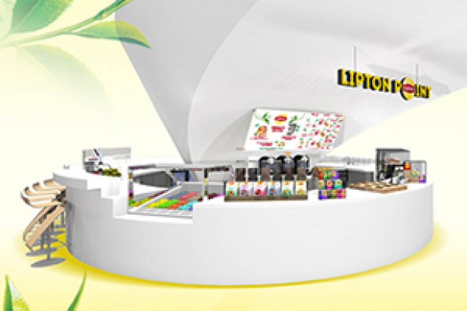 Fot. za lipton.pl Na Dworcu Centralnym ruszyła herbaciarnia sieci Lipton Point