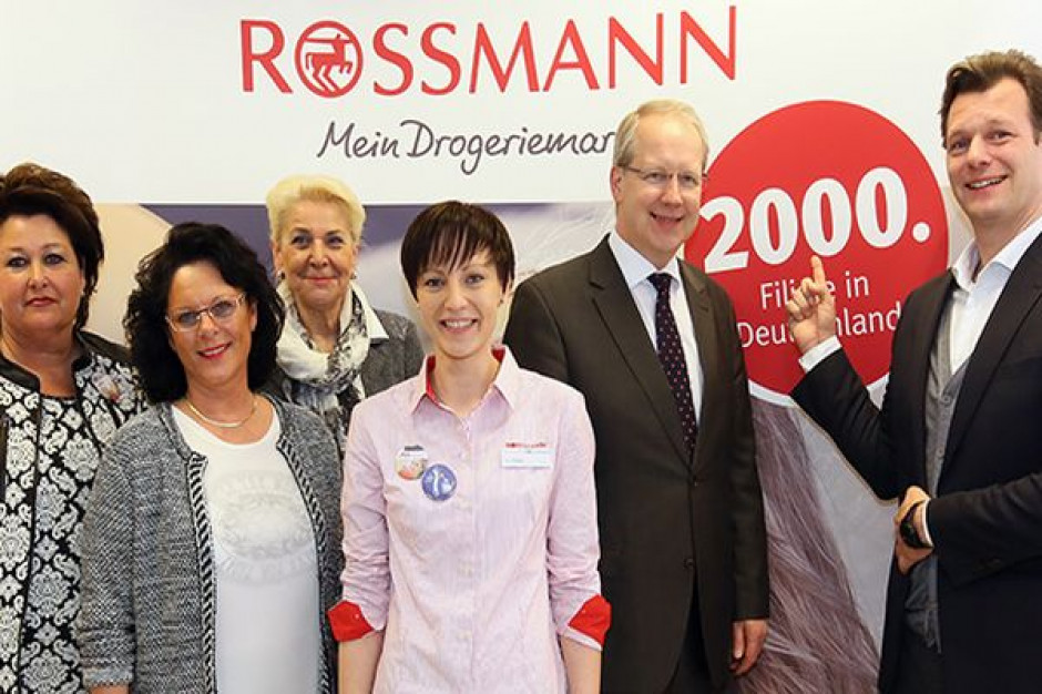 zdjęcie z otwarcia 2000. placówki; fot. za rossmann.de Rossmann otworzył 2000. sklep w Niemczech. W Polsce ma już 1100 placówek