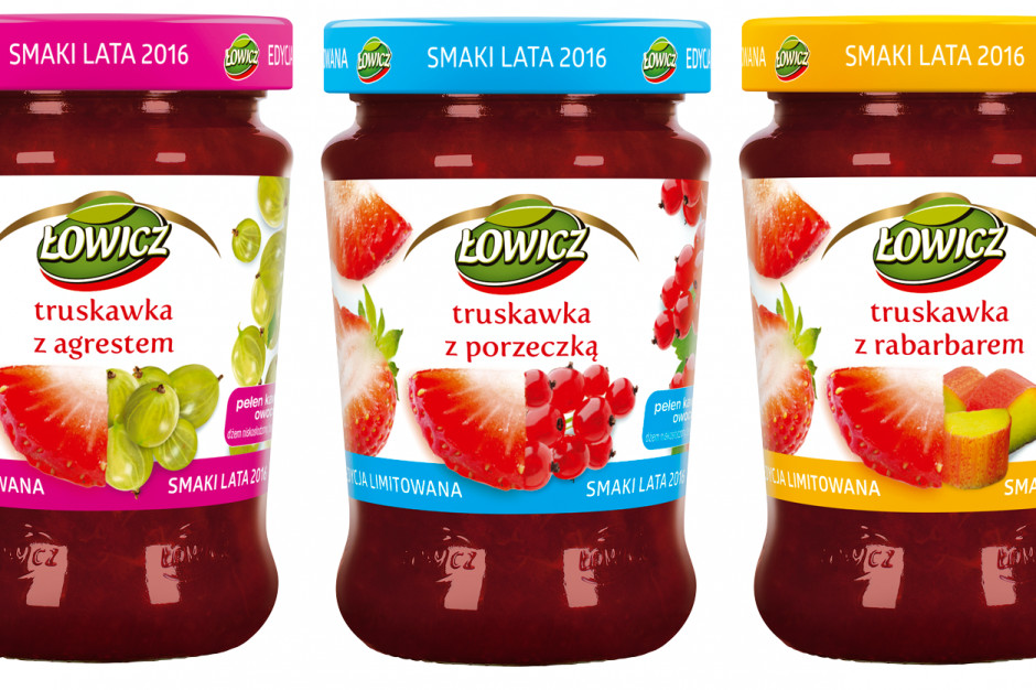 Fot. mat.pras. Limitowana edycja dżemów od Łowicza