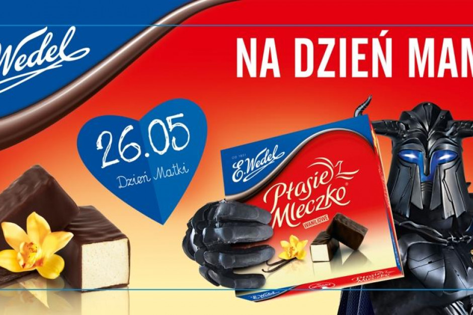 Fot. mat.pras. Ptasie Mleczko na Dzień Matki w kampanii Wedla