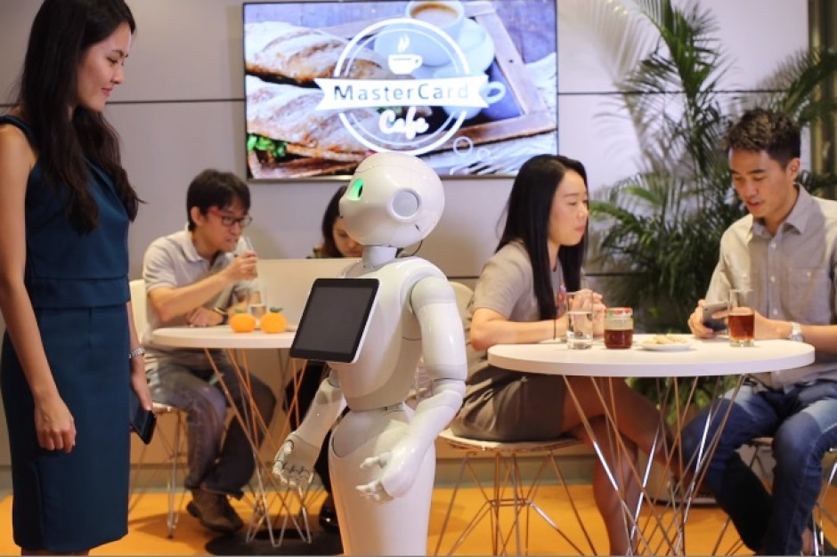 Fot. Mastercard Roboty w restauracjach Pizza Hut