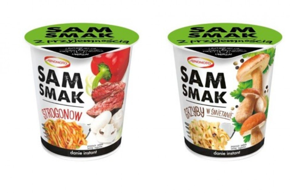 Fot. mat.pras. Dania instant z makaronem w kubku od marki Samsmak