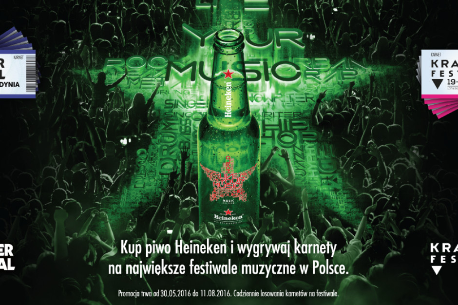 Fot. mat.pras. Muzyczna loteria marki Heineken