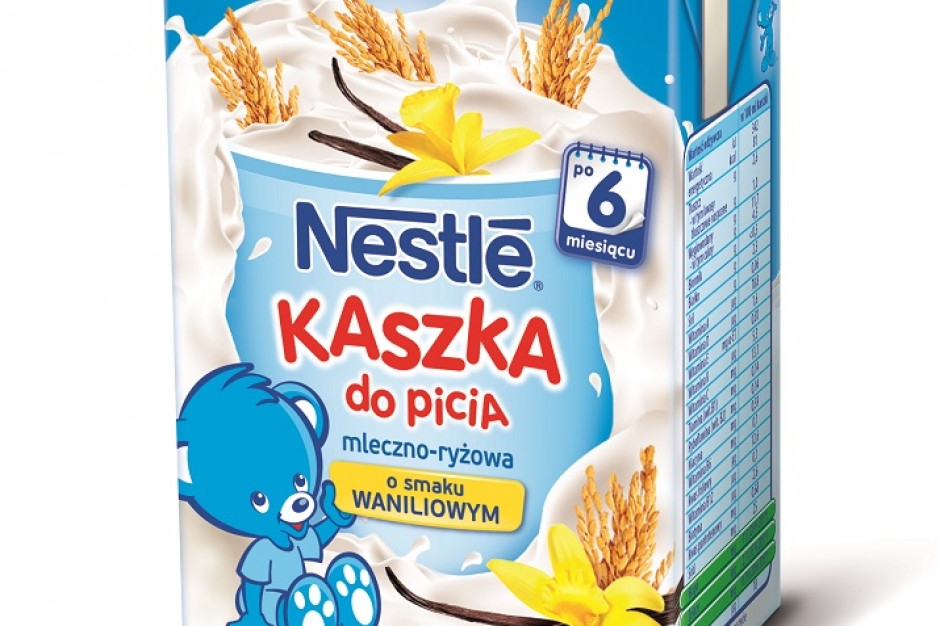 Fot. mat.pras. Nowa kaszka do picia Nestlé