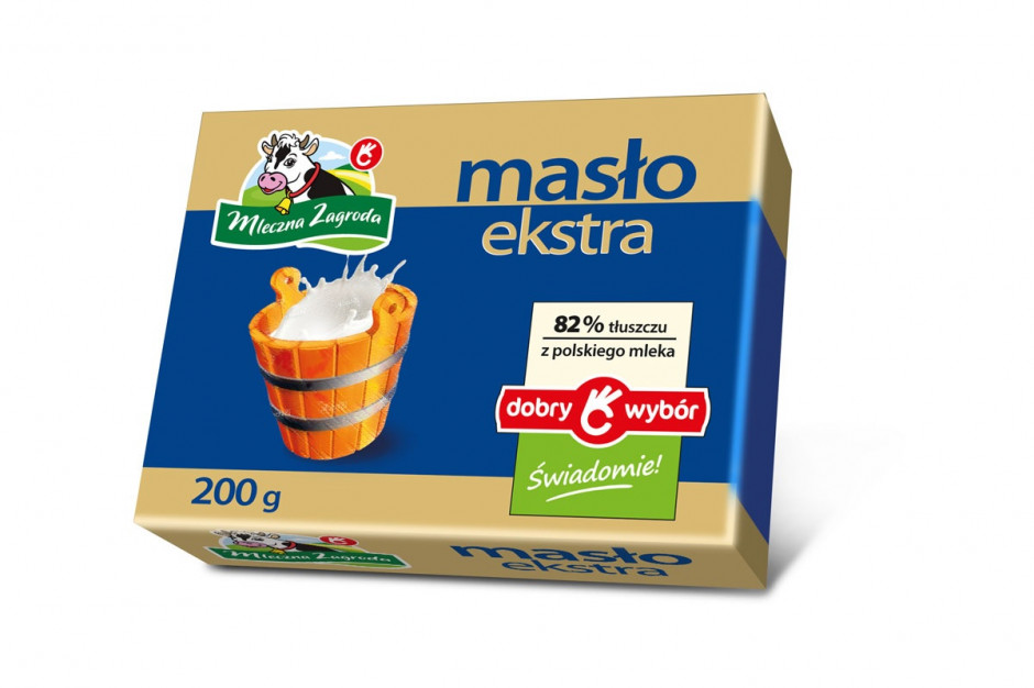 masło pod marką Dobry Wybór, fot. materiały Eurocash Marka własna Eurocashu przechodzi gruntowny rebranding