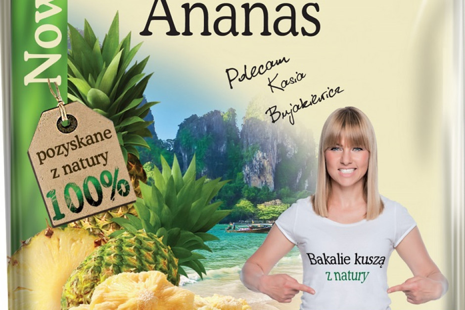 Fot. mat.pras. Mango i Ananas - egzotyczne suszone owoce od Bakalland