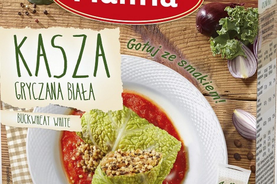 Fot. mat.pras. Kasza gryczana biała marki Halina