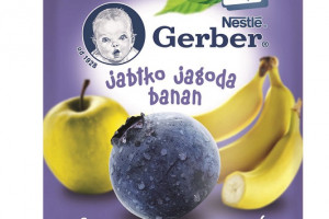 Gerber wprowadził tubki pełne owoców