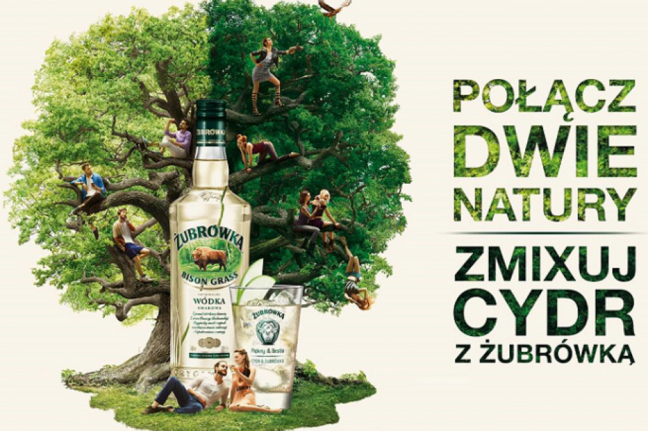 Fot. CEDC CEDC rozpoczęło działania reklamowe promujące wódkę Żubrówka Bison Grass